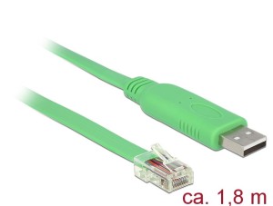 DeLOCK 62960 kabel USB USB A Zielony