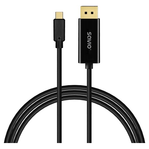 SAVIO KABEL USB-C DO DISPLAY PORT 1.2 2M CL-207 - 2926566