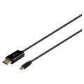 SAVIO KABEL USB-C DO DISPLAY PORT 1.2 2M CL-207 - 2926567