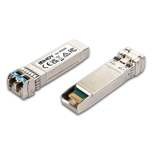 Lindy 25039 moduł przekaźników sieciowych Swiatłowód 10000 Mbit/s SFP+ 1310 nm - 2927195