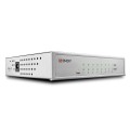 Lindy 25045 przełącznik sieciowy Zarządzany Gigabit Ethernet (10/100/1000) Obsługa PoE Srebrny - 2927205