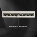 Lindy 25045 przełącznik sieciowy Zarządzany Gigabit Ethernet (10/100/1000) Obsługa PoE Srebrny - 2927206
