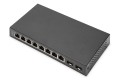 Digitus 8-portowy Gigabit + 2 porty SFP Gigabit - 2927312