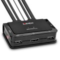 Lindy 42340 przełącznik KVM Czarny - 2928096
