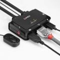 Lindy 42340 przełącznik KVM Czarny - 2928100