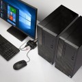 Lindy 42340 przełącznik KVM Czarny - 2928099