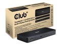 CLUB3D CSV-1583 stacja dokująca Przewodowa Thunderbolt 4 Czarny - 2929144