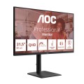 AOC E4 Q32E4U monitor komputerowy 80 cm (31.5") 2560 x 1440 px Quad HD LED Czarny - 2931260