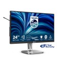 Philips 4000 series 24B2N4200/00 monitor komputerowy 60,5 cm (23.8") 1920 x 1080 px Full HD LCD Szary - 2931378
