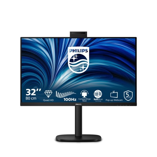 Philips 3000 series 32B2U3601H/00 monitor komputerowy 80 cm (31.5") 2560 x 1440 px Quad HD LCD Czarny - 2931506
