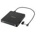 Intenso EOD 400D Slim dysk optyczny DVD Super Multi DL Czarny - 2932197