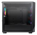 Montech X5M (B) zabezpieczenia & uchwyty komputerów Micro Tower Czarny - 2932830