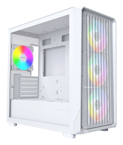 Montech X5M (W) zabezpieczenia & uchwyty komputerów Micro Tower Biały - 2932862