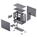 Jonsbo D32 PRO Midi Tower Czarny - 2932630