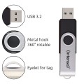 Intenso USB 256GB OFFICE LINE 3.2 Gen1 Silver-Black pamięć USB USB Typu-A 3.2 Gen 1 (3.1 Gen 1) Czarny, Srebrny - 2934361
