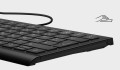 KeySonic KSK-5010ELC (DE) klawiatura Dom USB QWERTZ Niemiecki Czarny - 2934657