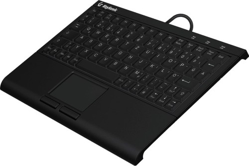 KeySonic KSK-3211ELU (DE) klawiatura Dom USB QWERTZ Niemiecki Czarny - 2934659