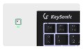 KeySonic KSK-3211ELU (DE) klawiatura Dom USB QWERTZ Niemiecki Czarny - 2934662