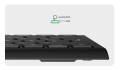 KeySonic KSK-5011ELC (DE) klawiatura Dom USB QWERTZ Niemiecki Czarny - 2934680