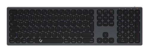 KeySonic KSK-8023BTRF (DE) klawiatura Uniwersalne Bluetooth QWERTZ Niemiecki Antracyt, Czarny - 2934689