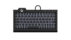 KeySonic KSK-3010ELC (DE) klawiatura Dom USB QWERTZ Niemiecki Czarny