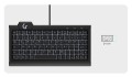 KeySonic KSK-3010ELC (DE) klawiatura Dom USB QWERTZ Niemiecki Czarny - 2934693
