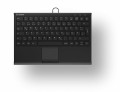 KeySonic KSK-5211ELU (DE) klawiatura Dom USB QWERTZ Niemiecki Czarny - 2934699