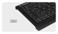 KeySonic KSK-3011ELC (DE) klawiatura Dom USB QWERTZ Niemiecki Czarny - 2934705