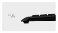 KeySonic KSK-3011ELC (DE) klawiatura Dom USB QWERTZ Niemiecki Czarny - 2934706