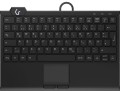 KeySonic KSK-5210ELU (DE) klawiatura Dom USB QWERTZ Niemiecki Czarny - 2934709