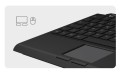 KeySonic KSK-5210ELU (DE) klawiatura Dom USB QWERTZ Niemiecki Czarny - 2934711