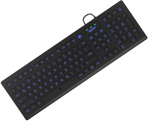 KeySonic KSK-8031INEL-B (DE) klawiatura Przemysłowy USB QWERTZ Niemiecki Czarny - 2934756