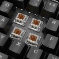 Sharkoon SKILLER SGK20 Brown klawiatura Gaming USB QWERTZ Niemiecki Czarny - 2934769