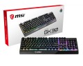 MSI Vigor GK30 klawiatura Gaming USB QWERTZ Niemiecki Czarny - 2934791