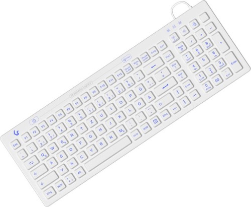 KeySonic KSK-6031INEL-Wh (DE) klawiatura Przemysłowy USB QWERTZ Niemiecki Biały - 2934826