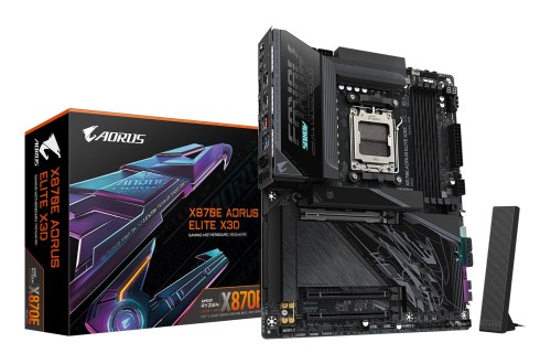 GIGABYTE X870E AORUS ELITE X3D AMD X870E Gniazdo AM5 ATX - 2936054