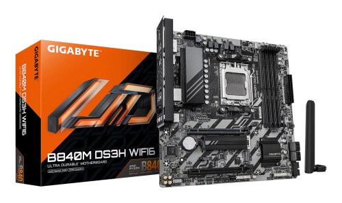 GIGABYTE B840M DS3H WIFI6 AMD B840 Gniazdo AM5 micro ATX - 2936093