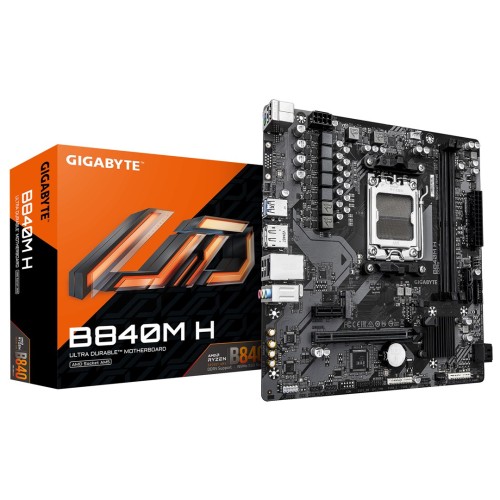 GIGABYTE B840M H płyta główna AMD B840 Gniazdo AM5 micro ATX - 2936126