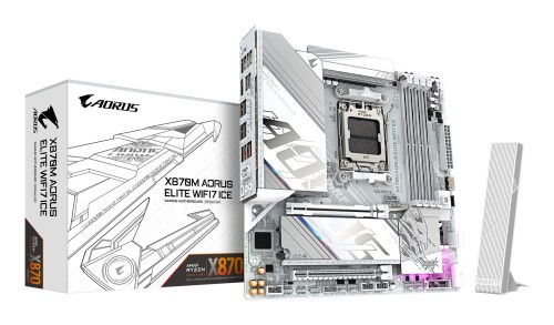 Gigabyte X870M AORUS ELITE WIFI7 ICE      (X870,AM5,ATX,DD - 2936191