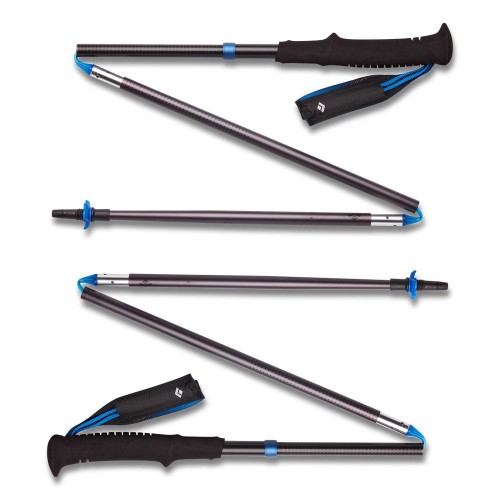 Kije do biegania Black Diamond Distance Z Poles - pewter rozmiar: 120_cm - 2936277