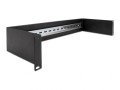 DeLOCK Panel na szynę DIN 19” 2U, czarny - 2937363