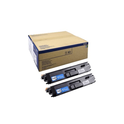Brother TN-900CTWIN kaseta z tonerem 2 szt. Oryginalny Cyjan - 2939044