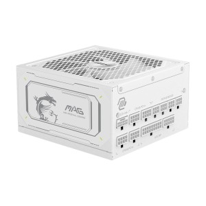 MSI MAG A1000GL PCIE5 WHITE moduł zasilaczy 1000 W 24-pin ATX ATX Biały
