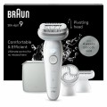 Braun Silk-épil 9 9-061 40 pęset(y) Srebrny, Biały - 2942023