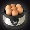 Russell Hobbs Stylo 7 jaj. 365 W Czarny, Stal nierdzewna - 2920278