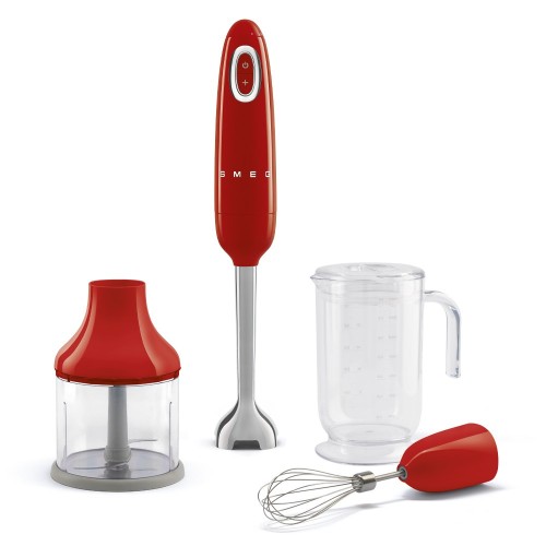 Smeg HBF03RDEU blender Blender immersyjny 700 W Czerwony - 2943000