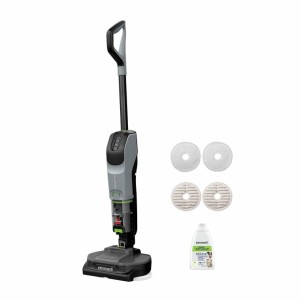 Bissell SpinWave + Vac Pet Pro Pionowy odkurzacz Bateria Suchy i Mokry Cykloniczny Worek na kurz 0,4 l Czarny, Szary