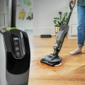 Bissell SpinWave + Vac Pet Pro Pionowy odkurzacz Bateria Suchy i Mokry Cykloniczny Worek na kurz 0,4 l Czarny, Szary - 2920941
