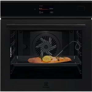 Piekarnik parowy ELECTROLUX EOB9S3XT czarny mat matowy MealAssist SteamPro termosonda AI Taste Assist asystent gotowania Connected Cooking zdalne sterowanie