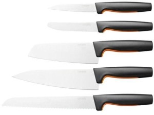 Fiskars 1057558 sztuciec kuchenny i zestaw noży 5 szt.